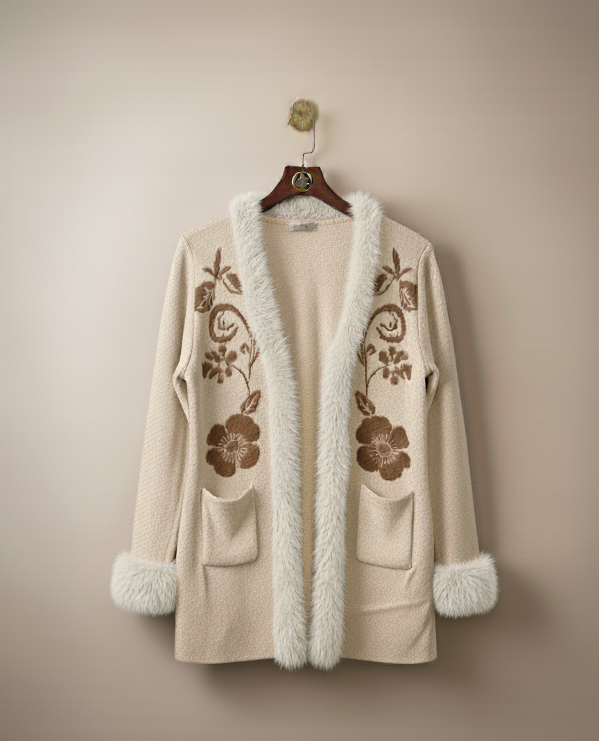 মনোমুগ্ধকর ফ্লোরাল এমব্রয়ডারি কার্ডিগান কালেকশন