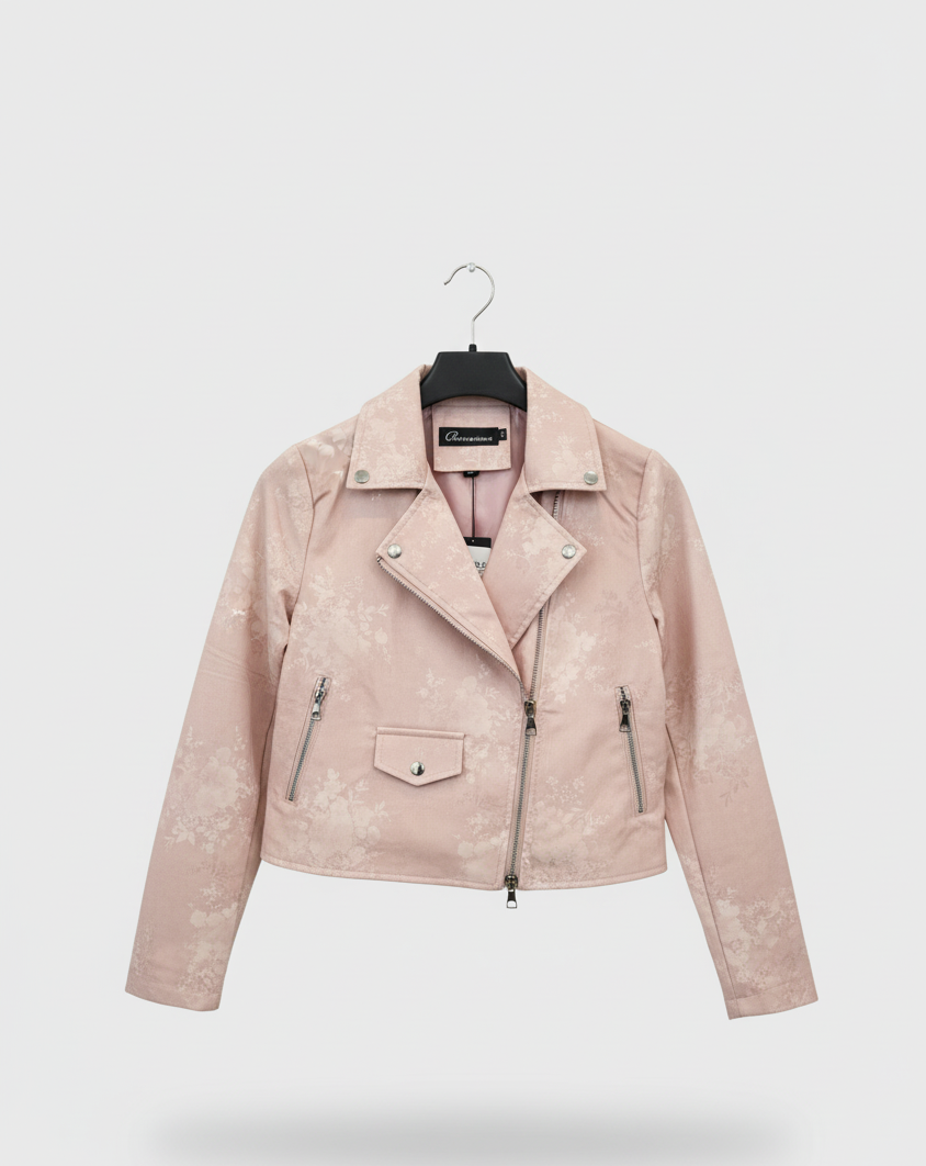 চাইনা ফ্লোরাল বাইকার জ্যাকেট কালেকশন