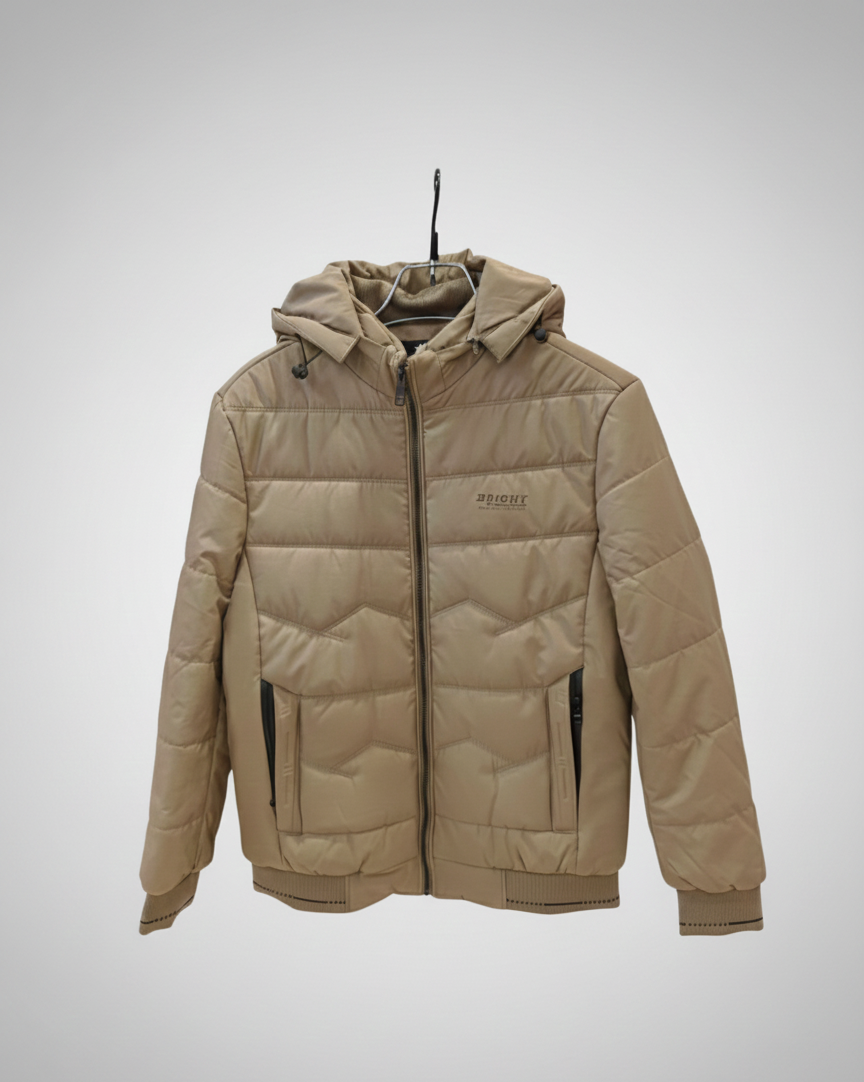 প্রিমিয়াম প্যাডেড পাফার হুডেড জ্যাকেট