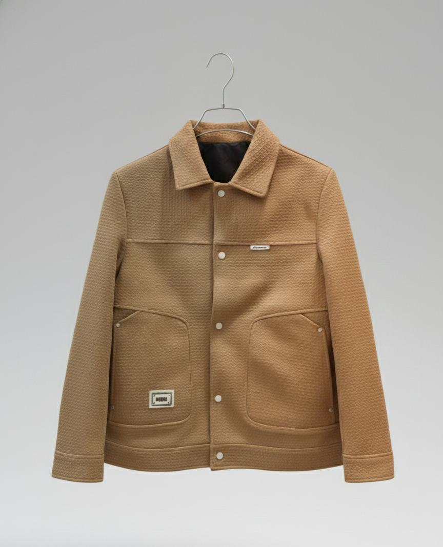 প্রিমিয়াম টেক্সচার্ড মেটেরিয়াল - এলিগ্যান্ট ক্যাজুয়াল জ্যাকেট